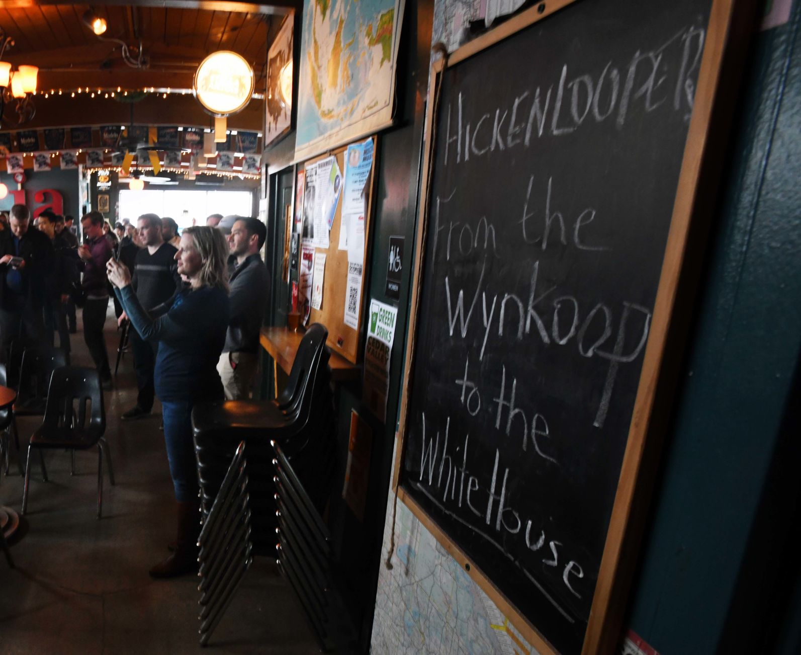 Hickenlooper Stumps in Iowa